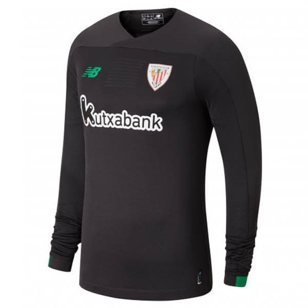 Maillot Football Athletic Bilbao ML Gardien 2019-20 Gris Noir